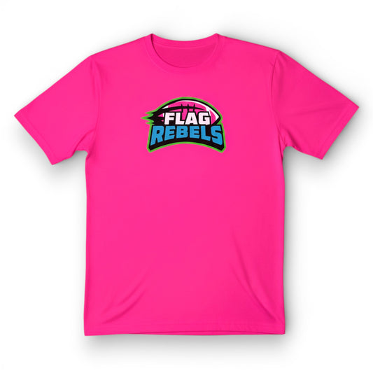 Flag Rebels Performance Tee – Short Sleeve