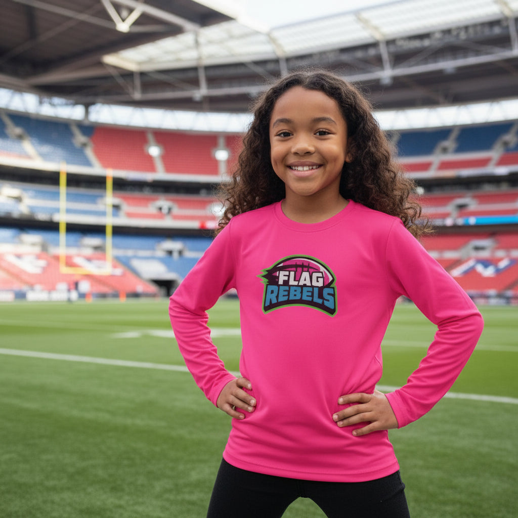 Flag Rebels Performance Tee – Long Sleeve