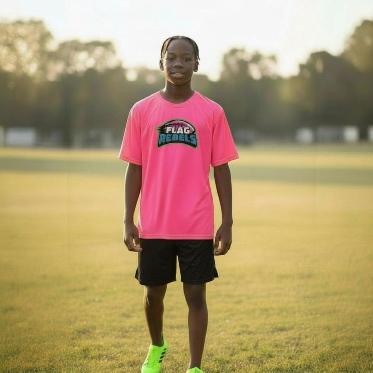 Flag Rebels Performance Tee – Short Sleeve