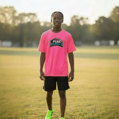 Flag Rebels Performance Tee – Short Sleeve