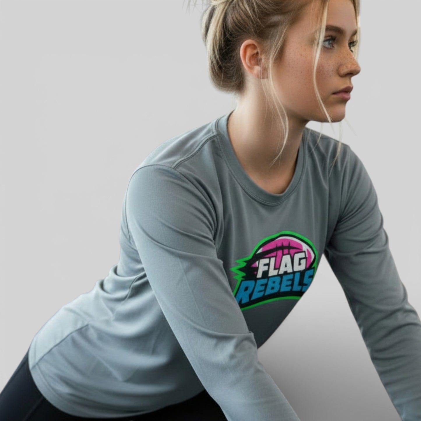 Flag Rebels Performance Tee – Long Sleeve