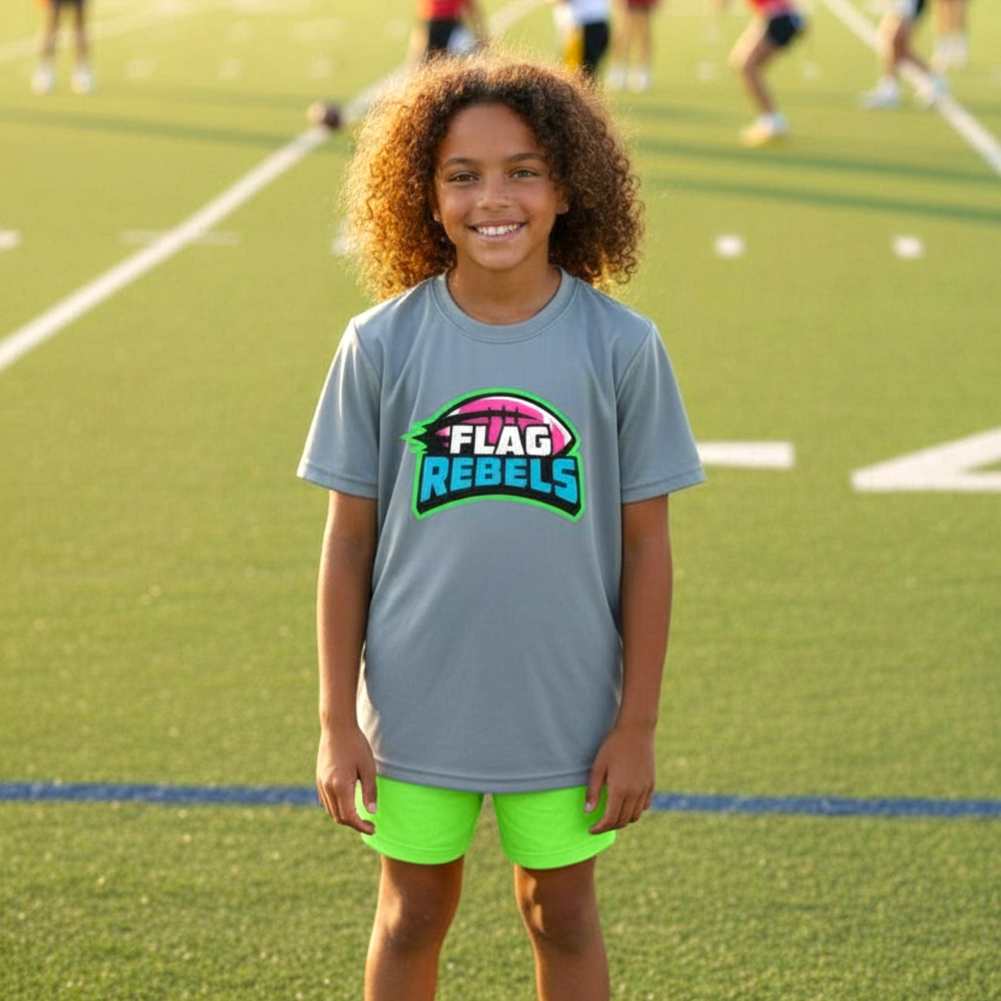 Flag Rebels Performance Tee – Short Sleeve